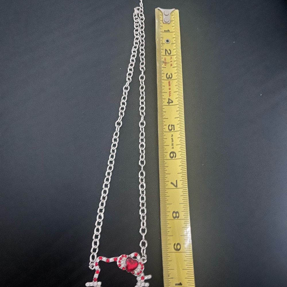 New Hello Kitty Rhinestone necklace - Picture 4 of 4